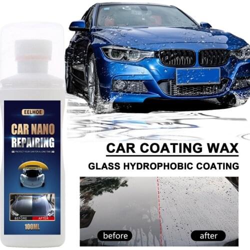 100ml Car Curing Anti-Scratch Crystal Wax Liquid Wax Hydrophobic Glass Coating Scratch Removal Coating Wax Polishing Agent