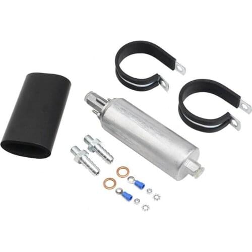 255LPH External Inline FUEL PUMP GSL392 GSL-392 HIGH PRESSURE FUEL PUMP with KIT