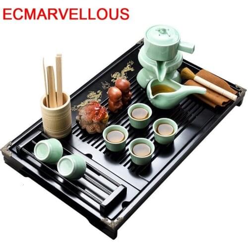 Afternoon Accessories Kitchen Mutfak Shabby Chic China Kung Fu Wedding With Infuser Kuchnia Tea Pot Chinese Teapot Teaware Set