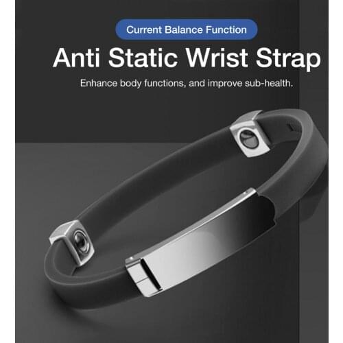 Cordless Bracelet Metal Wireless Electronic Work ESD Anti Static Wrist Strap Band Cordless Adjustable Anti Static Band