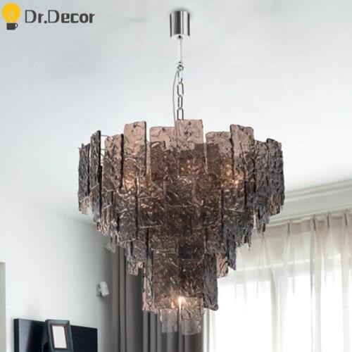 Nordic Large Luxury Pendant Lights Lighting Modern Glass Pendant Lamp Living Room Decoration Hotel Hanging Lamps Light Fixtures