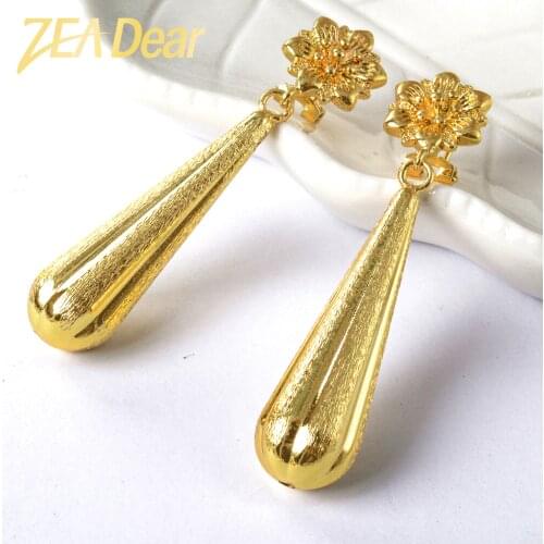 Women's Gold Earrings Diana baby China