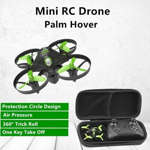 Mini Anti-Collision RC Drone 2.4G Air Pressure Fixed Height 360 Degree Tumbling Stunt One Key Take-Off Remote Control Quadcopter