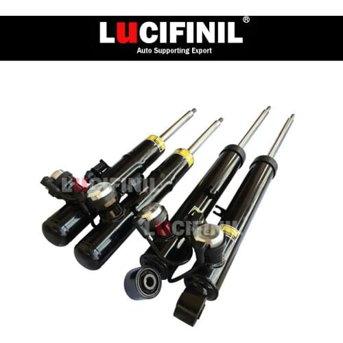 LuCIFINIL Rear Shock Absorber With Sensor Front Suspension Damping Ride Fit Audi Q5 A4 8R0513026J(25J) 8R0413030J(29J)