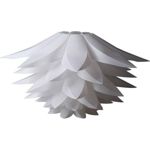 Lotus Chandelier Lampshade DIY Lotus Flower Six-Layer Lamp Shade Romantic Room Pendent Lighting Cover Hotel Bar Decor