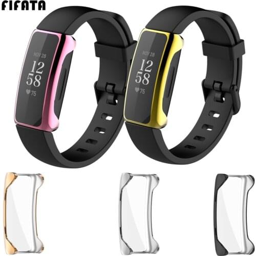 For Fitbit Inspire 2 Smart Watch Soft Protective Cover Full Screen Protector Shell Bumper For Fitbit Inspire2 Protective Shell