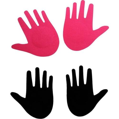 Palm Design for women chest petals nipple stickers nipple cover self adhesive push up bra crop top women Invisible bra pads