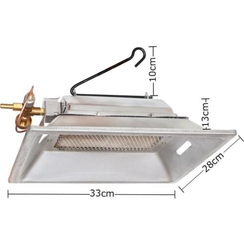 Livestock Poultry Heating Brooder Chicken Duck Pet Heat Insulation Equipment Gas Heater Outdoor Gas Heater Brooding Warmer