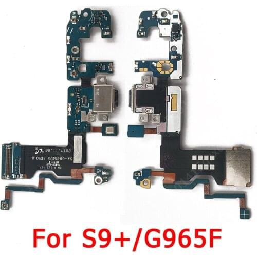 Original Charging Port for Samsung Galaxy S9 Plus G965F USB Charge Board PCB Dock Connector Flex Cable Replacement Spare Parts