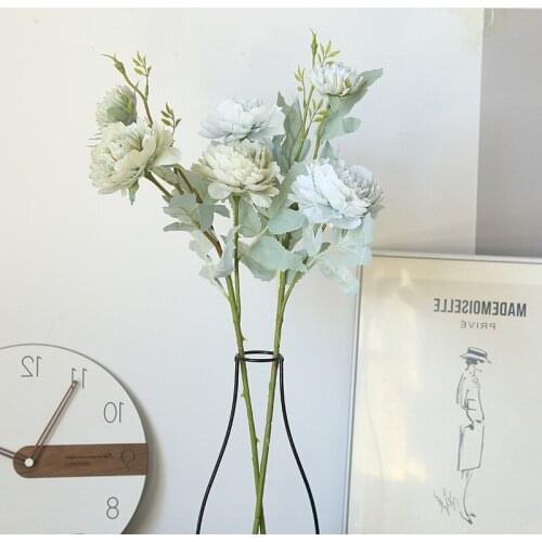 Peony Imitation Flower Family Home Decoration Accessories Holding Flower Road Guide Wall Artificial Flowers