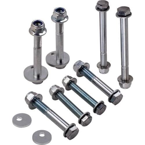 Complete Front Control Arms Cam Bolts & Hardware Kit For Dodge Ram 1500 1/2 Ton 4X4 2500 3/4 Ton 3500 1 Ton 2003-2009