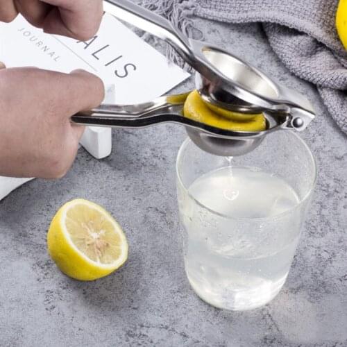 Hot Stainless Steel Lemon Fast Squeezer Orange Juicer Fruit Juice Reamers Handle Press Multifunctional Tool Kitchen Accessories