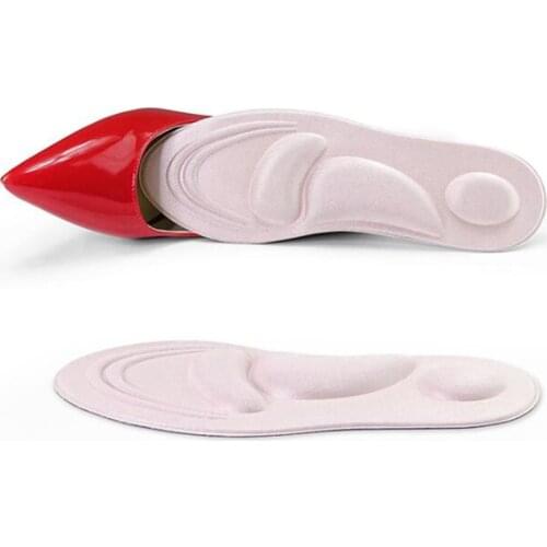 Shoe Insole Men Women Shoe Pad EVA 4D Breathable Feet Arch Support Insert Foot Orthotics Cushion
