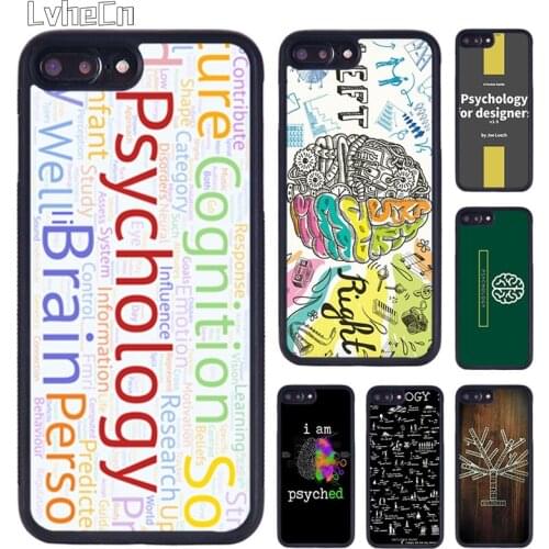 LvheCn Impressive Psychologist Profession phone Case For iPhone 5 6S 7 8 Plus 11 12 Pro X XR XS Max Samsung galaxy S7 S8 S9 S10