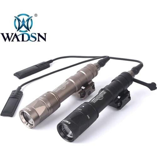 WADSN Surefir Airsoft Rifle Flashlight M600W M600 Strobe Weapon Light 170lumens Softair Scout Light Torch Hunting Accessories