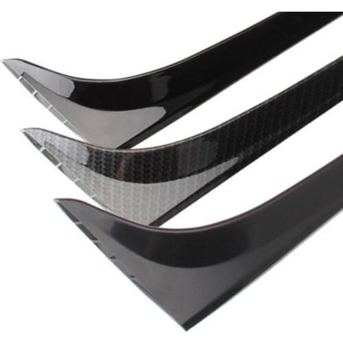 1Pair Self-adhesive Car Side Rear Spoiler Modification Parts for VW Golf 7 MK7 2014-2018