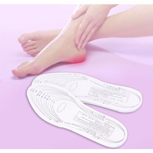 1 Pair Unisex Memory Foam Shoe Insoles Adjustable Men Women Antiarthritis Shoe Cushion Breathable Insoles Foot Care