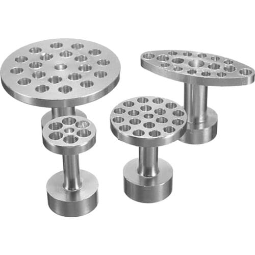 4pcs Car Body Paintless Dent Hail Buckle Aluminum Alloy Glue Puller Tabs Remover Automotive Repair Set Paint Dent Repair Parts