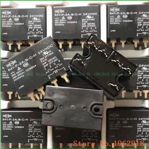 841-P-2A-B-C-H 24VDC 6 25A