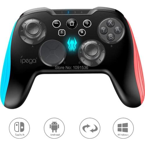 For Nintend Switch Console Bluetooth Wireless Controller Joystick Gamepad Changeable Key Backlight TURBO For Android Tablet PC