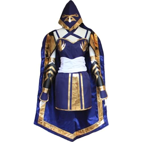 Brdwn The Frost Archer Womens Ashe Cosplay Costume Uniform Suit