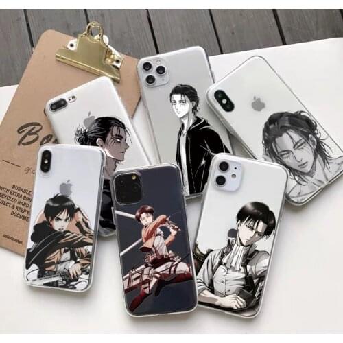 Anime Japanese Attack On Titan Allen Phone Case For Iphone 12 Mini 11 Pro XS MAX 8 7 6S Plus X SE2 XR Soft TPU Fundas Coque Case