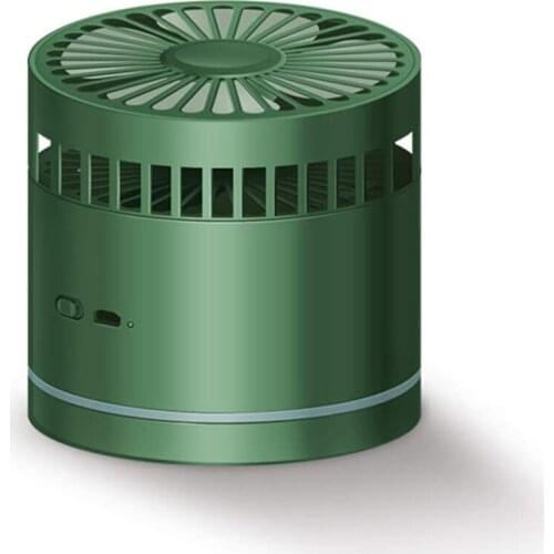 Air Circulator Fan Small Portable Folding Telescopic USB Rechargable Desk Fan Humidifying Hydrating Water Spray Fan