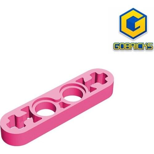 Gobricks GDS-690 Technical, Liftarm Thin 1 x 4 - Axle Holes compatible 32449 pieces of childrens toys