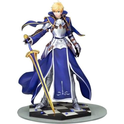 24cm Japanese Anime Fate/Grand Order Arthur Pendragon PVC Action Figure Toy Collectible Model Doll Gift