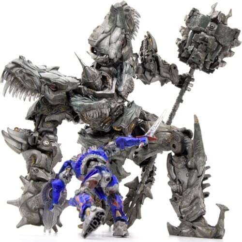 G-CREATION Transformation MTST-01 Grimlock WRATH Dinobot Alloy Statue Deform Action Figure Robot Collection Toys