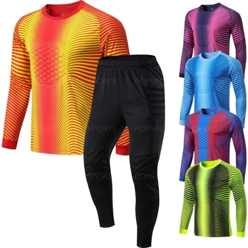 Football Soccer Long Sleeves Running Jersey Sets Adult kids CustomizeTraining Uniforms Child Men Short Tracksuits Suits2019 New