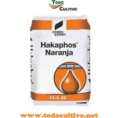 Hakaphos orange 15-05-30. Sacks 25 kilos