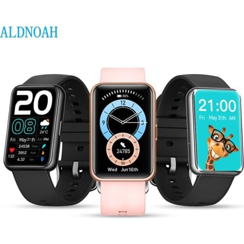 ALDNOAH Sport Smart Watch Men Smartwatch Women Blood Pressure Heart Rate Monitor Waterproof Smartwatch Watch for Android IOS