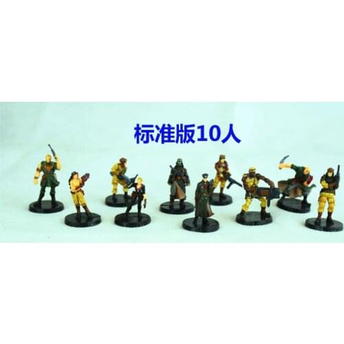 1:48 pvc figure Tanghuaise board game accessories soldiers warr chess scene accessories bulk goods 10pcs/set