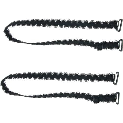 1 Pair of Womens Bra Straps Replacement Straps Anti-slip Adjustable Elastic Bra