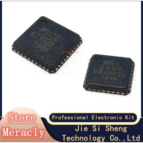 2PCS MSI001 MSI2500 MSI001-Q40-C-DT MSI2500-Q32-C-DS MSI001-Q40 MSI001Q40CD QFN