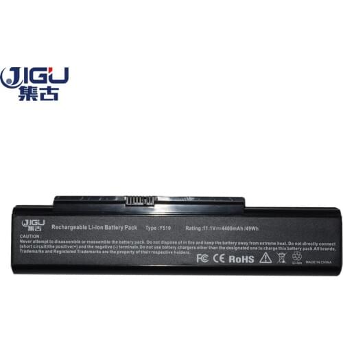 JIGU Black 6 Cells Laptop Battery FOR LENOVO 45J7706 ASM 121000649 3000 Y500 7761 3000 Y510a IdeaPad Y530 4051 IdeaPad Y710