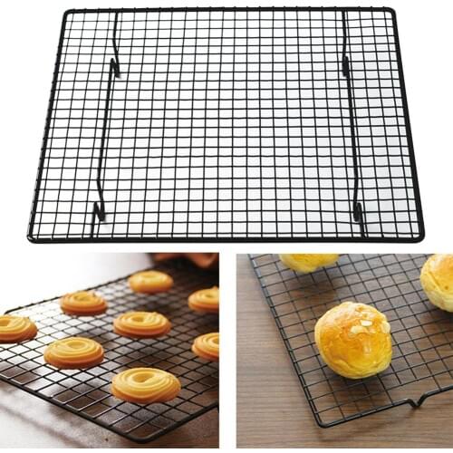 Non-Stick Cake Cooling Tray Bread Grid Net Rack Biscuit Cookie Holder Shelf cake tools silicone mold reposteria cake decorating