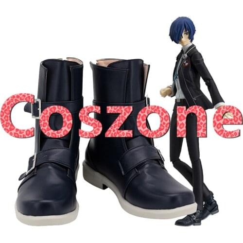 Persona 3 Yuuki Makoto Cosplay Shoes Boots Halloween Carnival Party Cosplay Costume Accessories