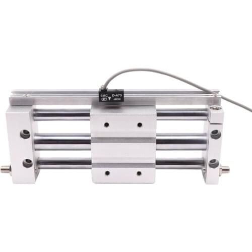 Bore 15/20 SMC Type Magnetically Coupled Rodless Cylinder Slider Type Air Cylinder CY1S Series CY1S15-100 CY1S15-200 CY1S15-300