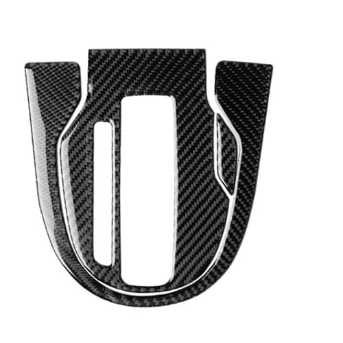 Carbon Fiber Gear Panel Trim Shift Box Decoration Cover Moulding Sticker for Honda Fit/Jazz 2014-2018