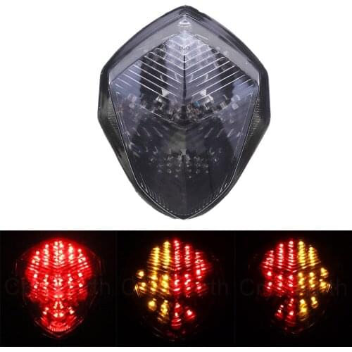 For Suzuki GSXR1000 GSXR 1000 K3 K4 2003 2004 Motorcycle Rear Tail Light Brake Turn Signals Integrated LED Light