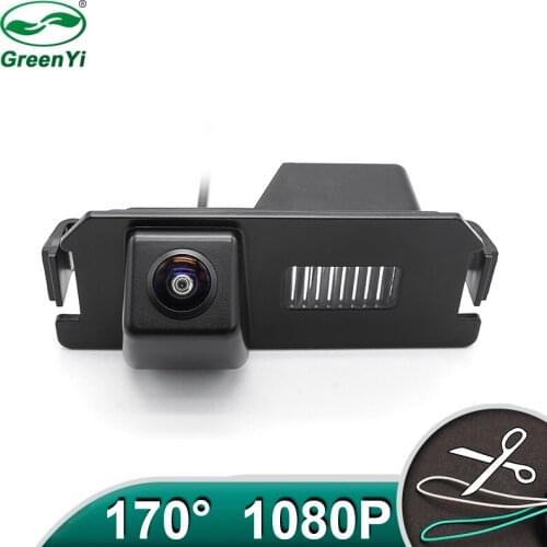 HD AHD 1080P Fisheye Lens CCD Vehicle Rear View Parking Camera For Hyundai I10 I20 I30 Solaris Tiburon Car Android DVD Player