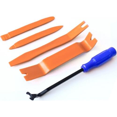 New 4pcs/set Car Removal Repair Tools Portable Vehicle Car Panel Audio Trim Removal Tool Set Practical Hand Repairing Accessorie