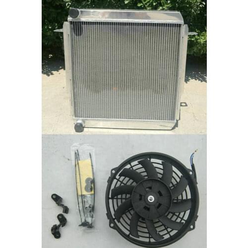 NEW Aluminum Radiator For 1984-1989 Toyota Land Cruiser BJ70/BJ71/BJ73/BJ74/BJ75 3.4L 70 SERIES W/3B OR 13BT DIESEL