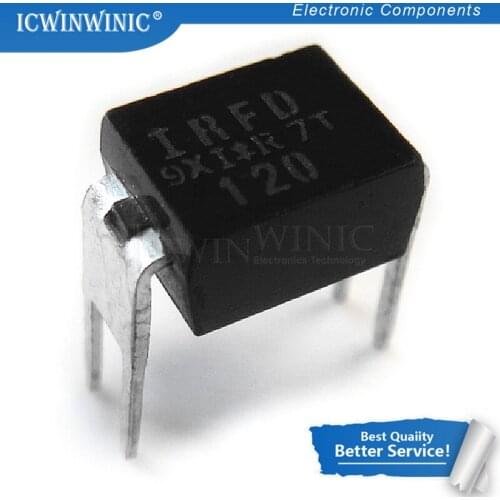 5PCS IRFD120 DIP4 IRFD120PBF DIP-4 IRF120 DIP new original