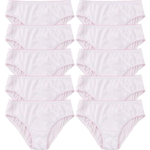 10pc 100% Cotton Disposable Underwear Maternity Panties Postpartum Paper Briefs For Pregnant Women Maternal Panties Travel Sauna