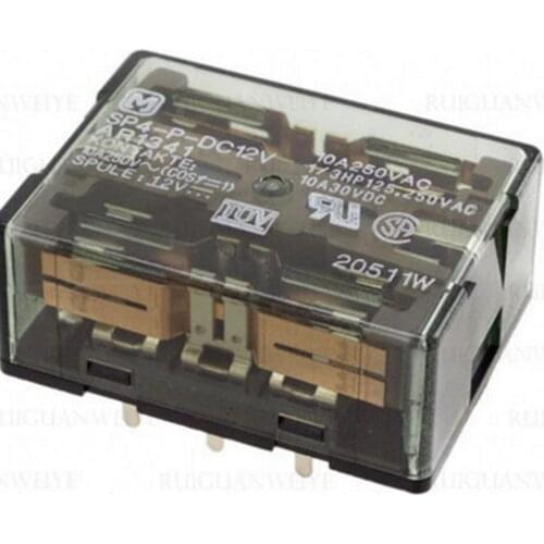Wholesale 10pcs/lot relay SP4-P-DC12V
