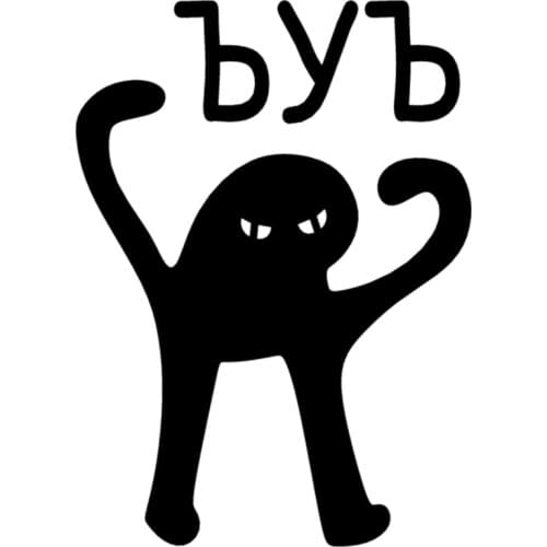 Creative Look At My Strong Body Cartoon Car Stickers PVC Personality Fashion Auto Windows Exquisite Decals Waterproof Decorate