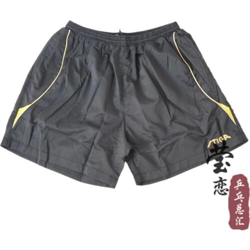 Original Stiga shorts for table tennis racket racquet sports G130213 unisex classics special Lightweight breathable professional